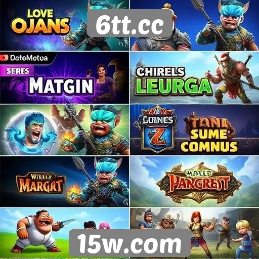 Comparativo entre jogos disponíveis no 6tt.cc